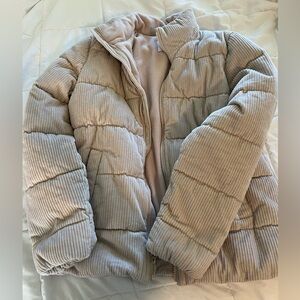Old navy Corduroy puffer jacket